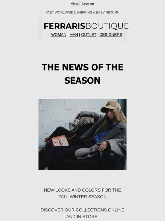The new collections are waiting for you! 🍁