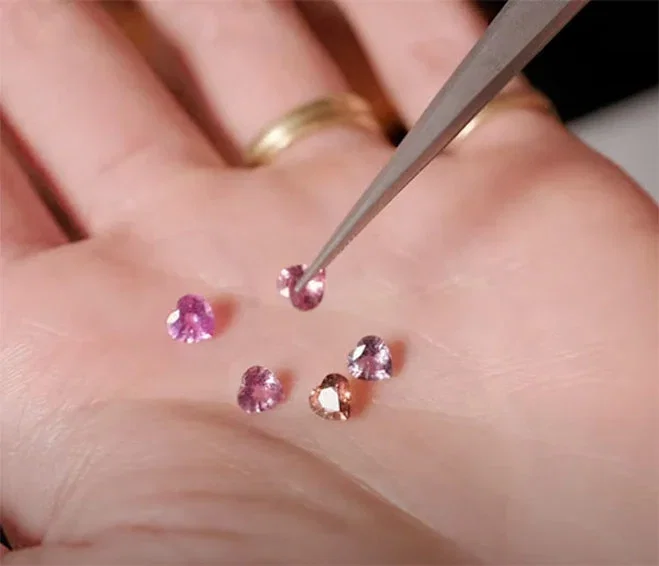 Looking at Heart Shaped Sapphires for the ring