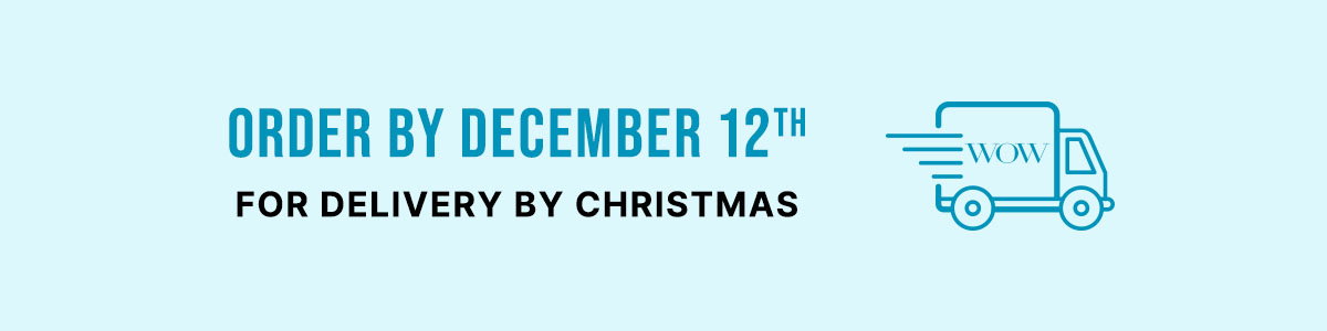 Ensure delivery by Christmas