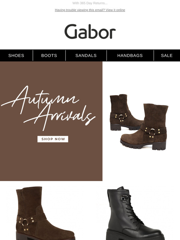 Autumn Arrivals!