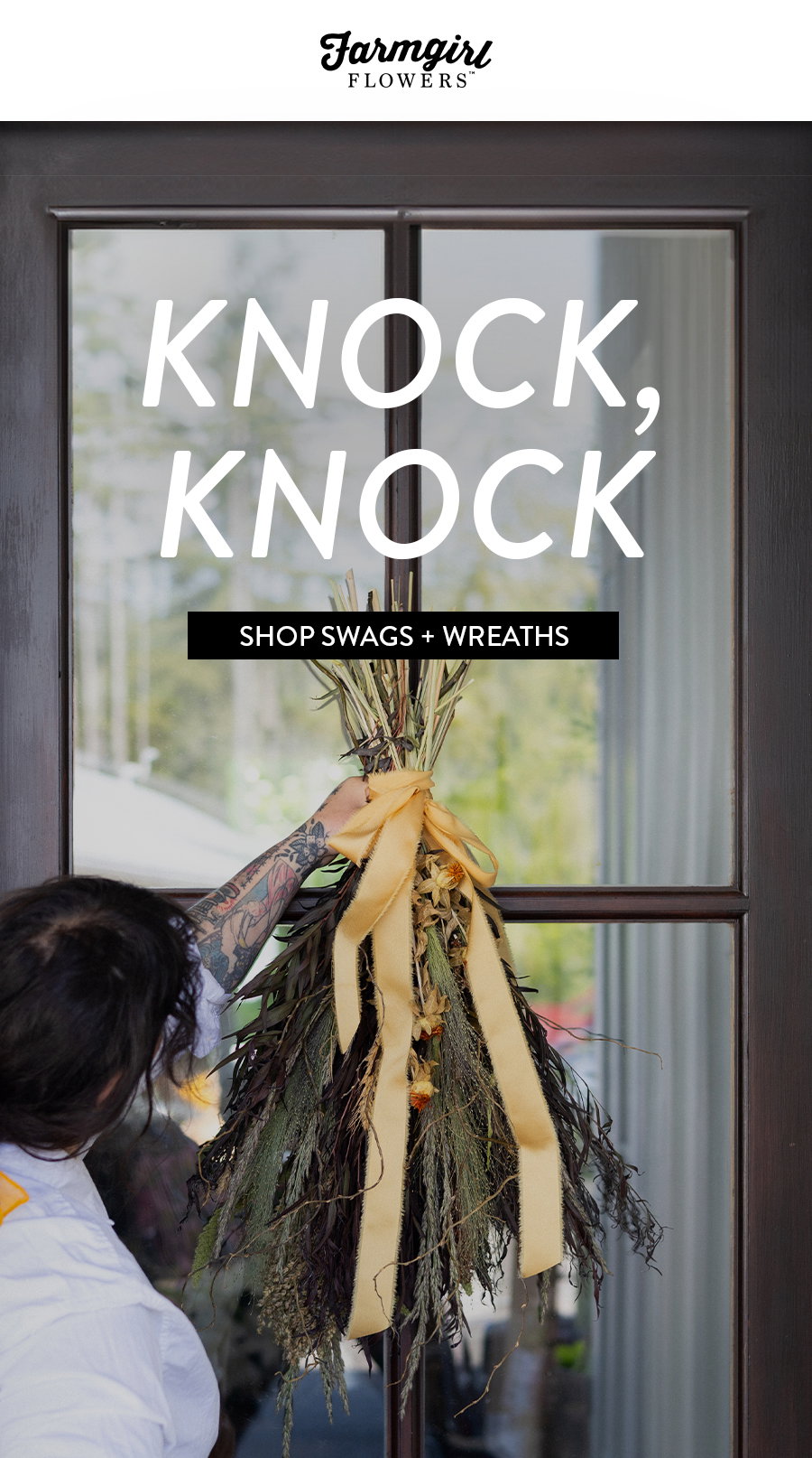 SHOP WREATHS + SWAGS