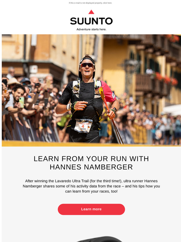 Learn from your run with Hannes Namberger