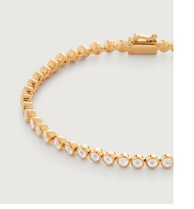 Diamond Essential Tennis Bracelet | Monica Vinader