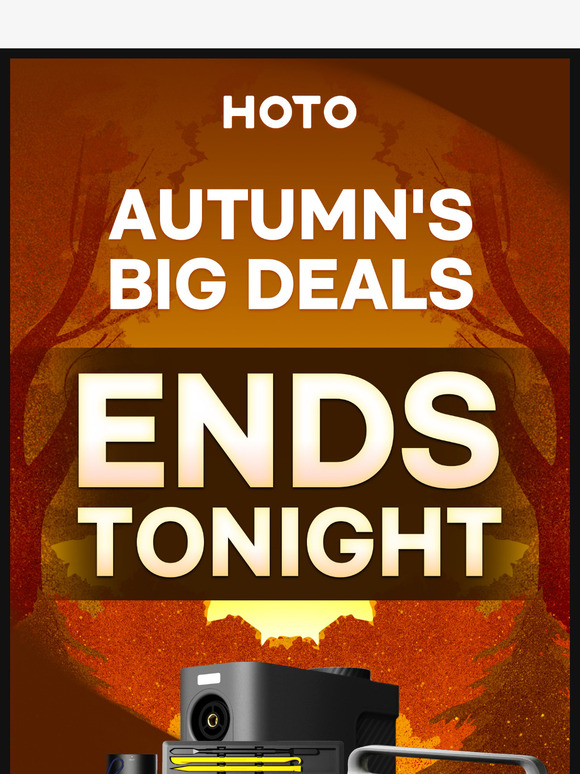 Last Chance: Autumn Sale Ending Tonight! ⏳⏰
