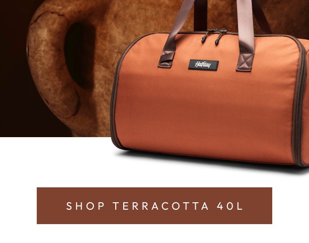 The Terracotta 40L Garment Duffel