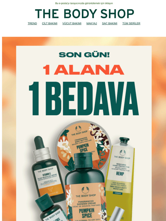 📣 SON GÜN! Tüm Ürünlerde 1 Alana 1 Bedava! 📣