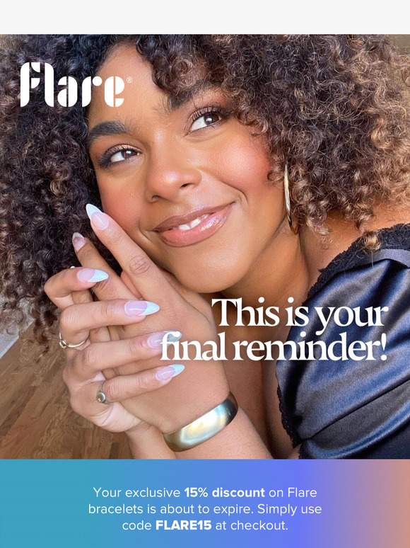 Your Exclusive 15% Discount on Flare