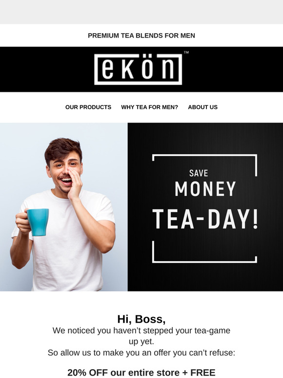 Save Money - Tea-Day 🔥