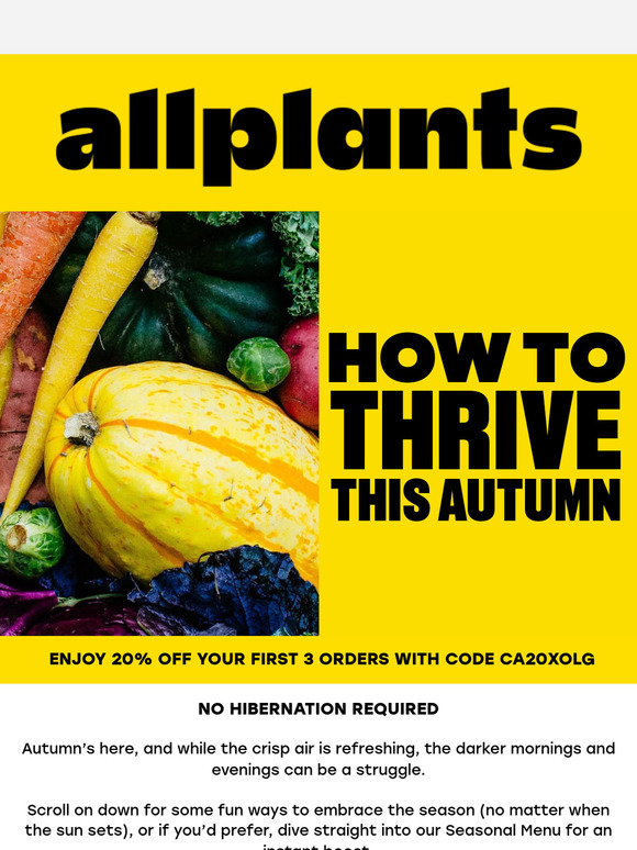 Thrive this Autumn