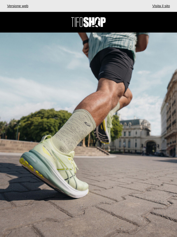 PRONTI, PARTENZA, VIA! -20% sui prodotti ASICS