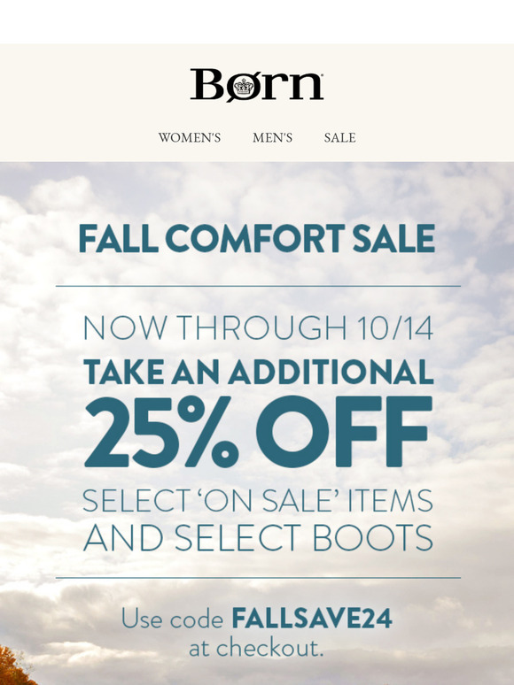 ⏰ 1 More Day To Shop Our FALL COMFORT SALE!