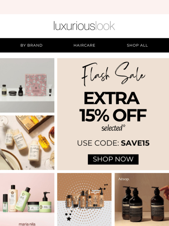 Grab Your Extra 15% Before It’s Gone!