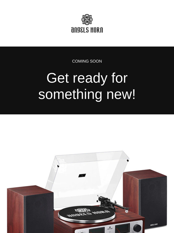 🎵 Exclusive $50 Off: Be the First to Own the Angels Horn AH6 Turntable System!