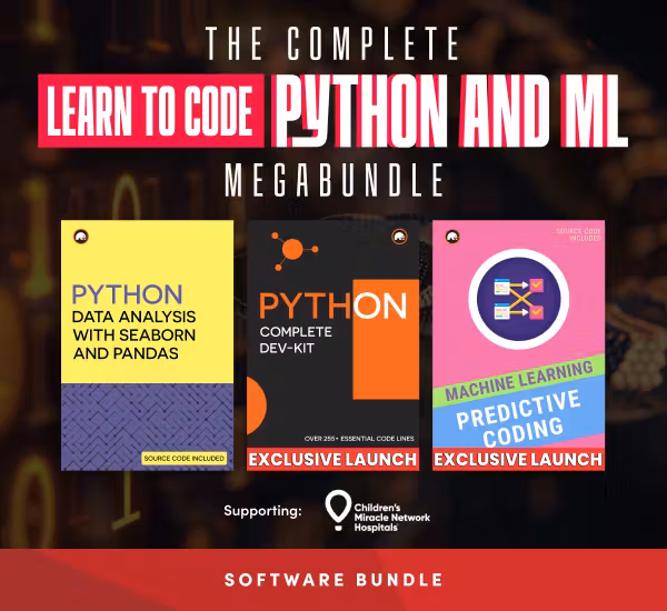 The Complete Learn to Code Python and ML Megabundle