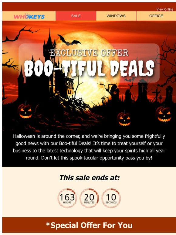 Unwrap Boo-tiful Savings This Halloween!