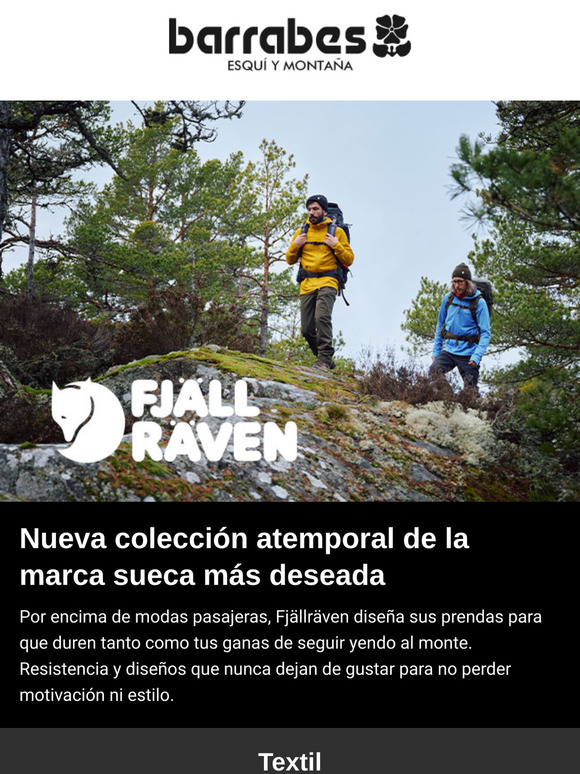 El otoño será la excusa para ir a la moda todo el año con Fjällräven