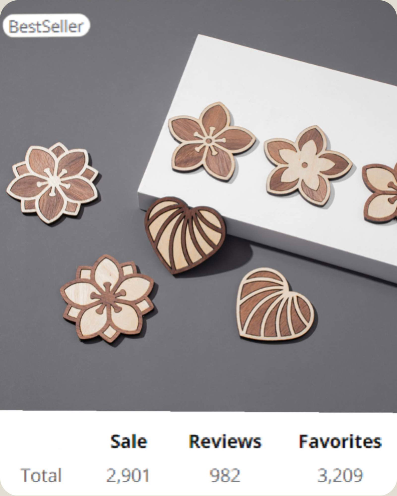 Wooden Table Decor