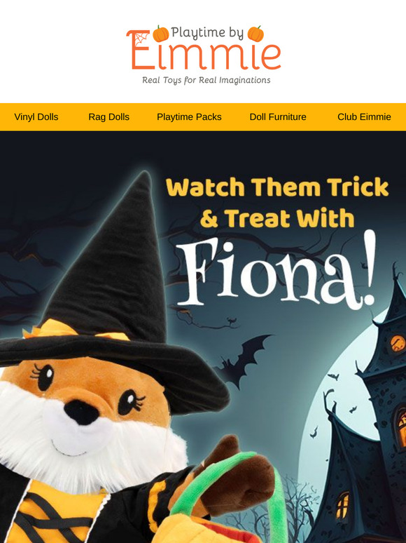 Get Fiona Fox Ready for Halloween – Shop Spooky Deals Now!