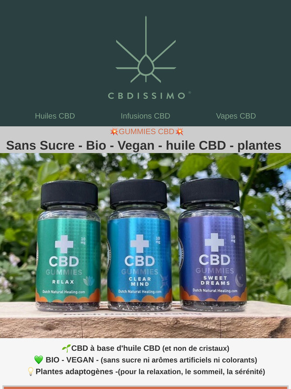 ,  Nouveau - 🍬 gummies CBD aux plantes 🌱
