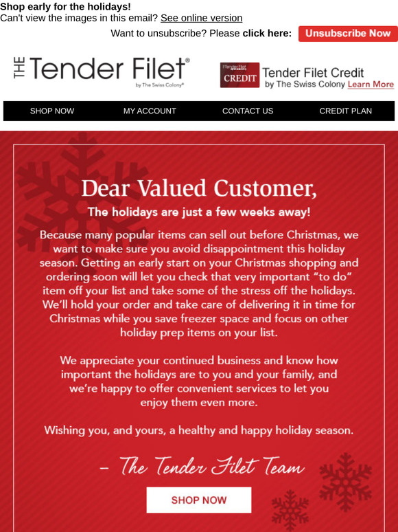 An Important Holiday Message for You