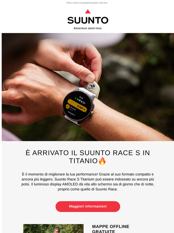 Pronto per il nostro orologio più leggero di sempre?