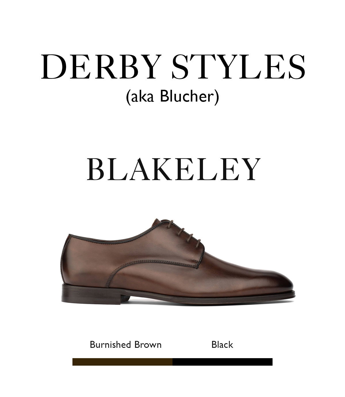 To boot New York Brown loafers Blakeley burnished derby leather lace-up oxfords To Boot New York - Dwight Cognac Burnished Leather Derby Shoe main image 2