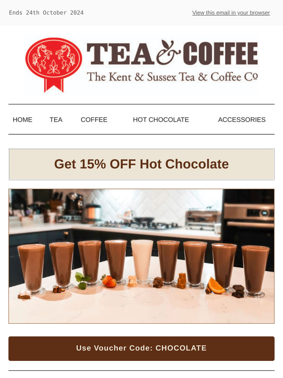Hot Chocolate LAUNCH 🚀 - Get 15% OFF Now