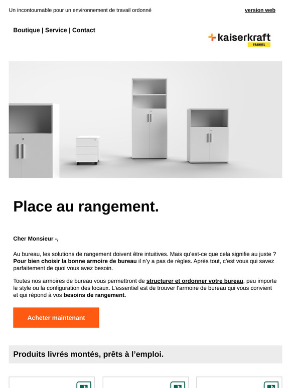 Armoires de bureau : la solution idéale pour une meilleure organisation