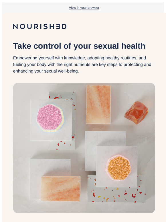 Take control of your sexual health with Nourished 🤝