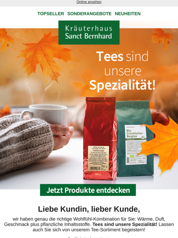Tees sind unsere Spezialität!