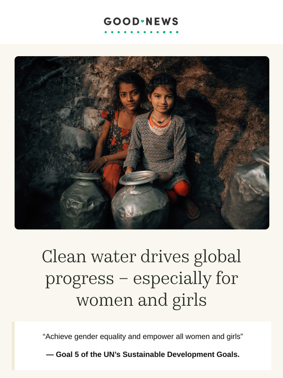 Good News: 19 million lives transformed thanks to you