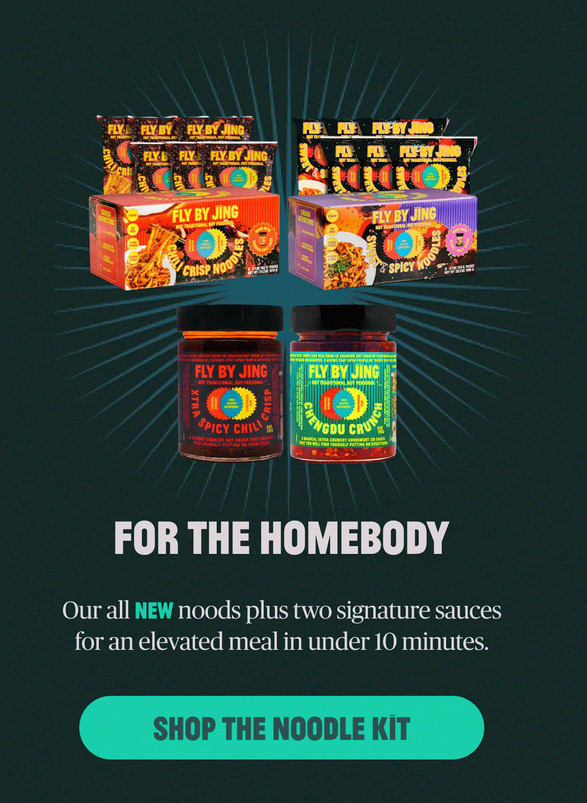 FOR THE HOMEBODY [SHOP THE NOODLE KIT]
