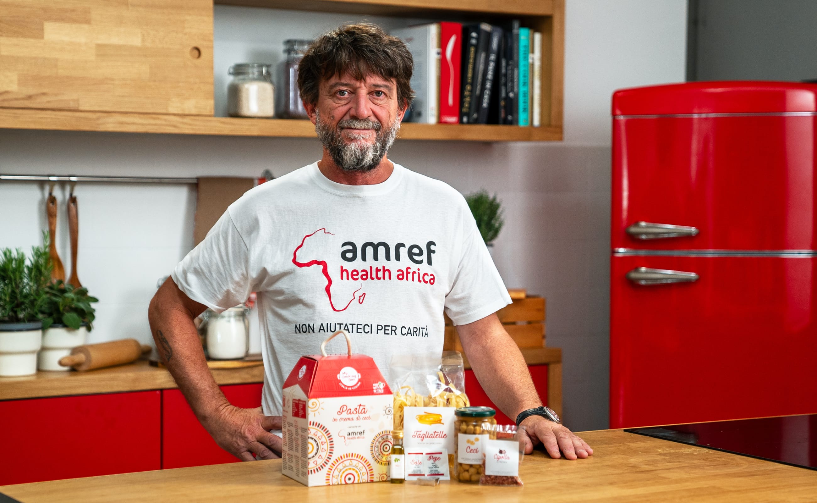 Giovanni Soldini con la nuova Box Pasta in crema di ceci