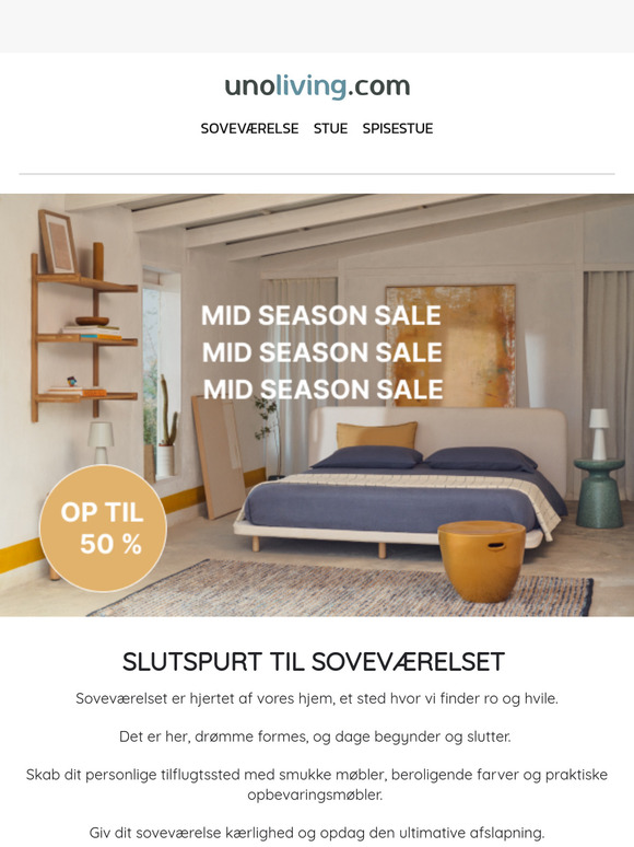 SPAR OP TIL 60% til soveværelset! 🛏️🔥