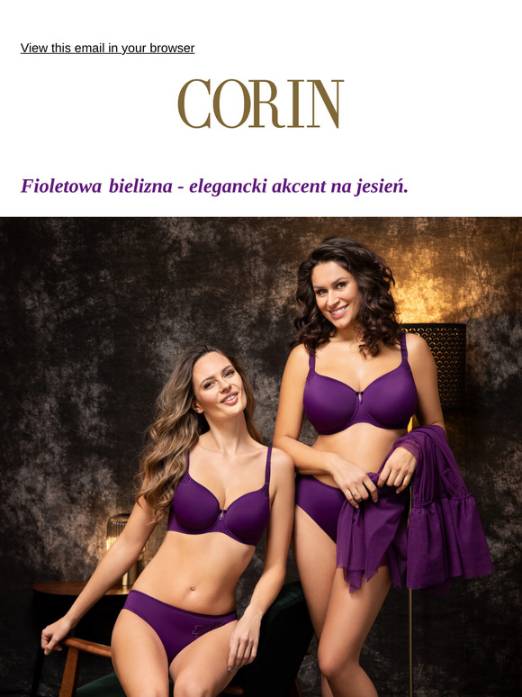 💜💜💜 Fioletowa bielizna - elegancki akcent na jesień