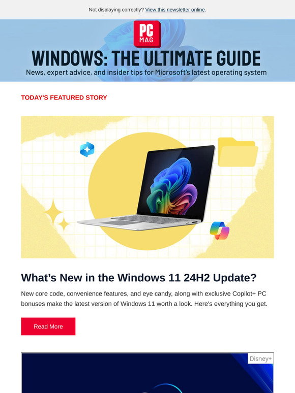 PCMag: Here's What’s New in the Windows 11 24H2 Update | How to Delay ...