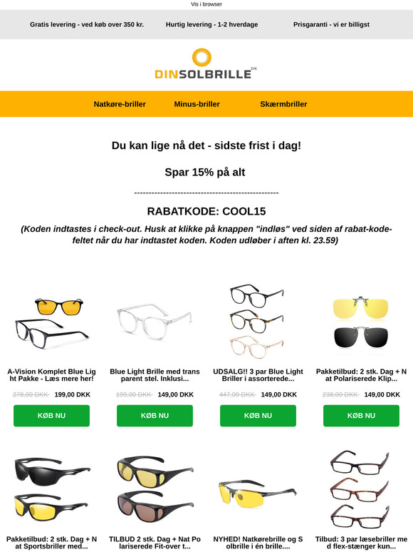 Sidste chance i dag