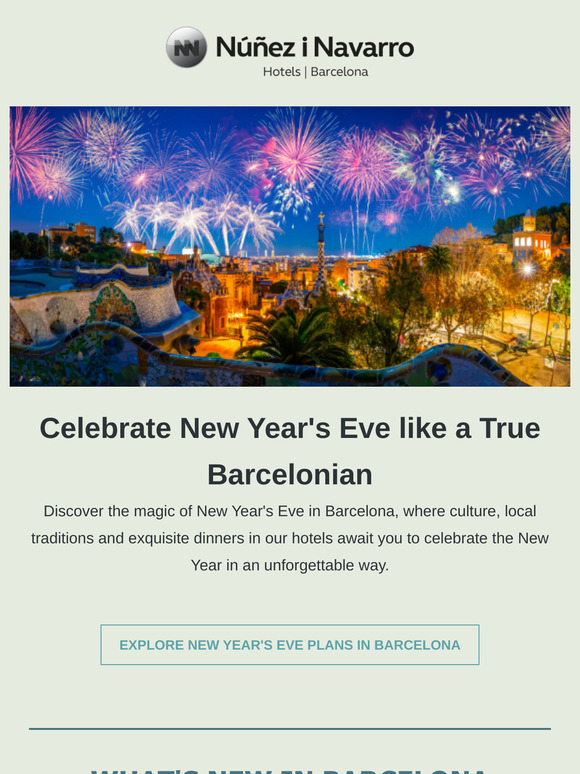 This Is How New Year's Eve Is Celebrated in Barcelona 🎇🍾