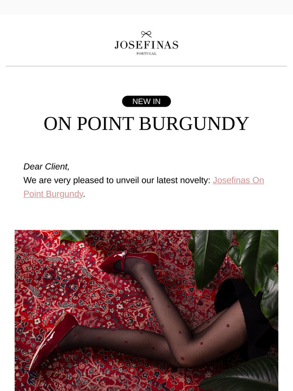 New In: Josefinas On Point Burgundy ♥️