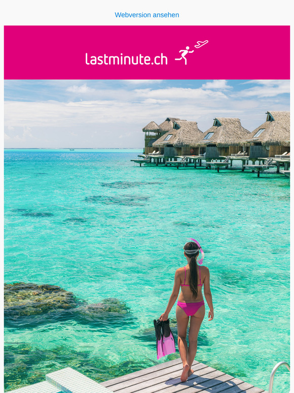 Reisen Sie für unter CHF 1200.– ins Paradies﻿!