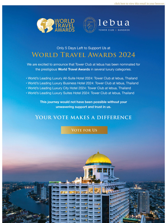Only 5 Days Left - Vote for us!