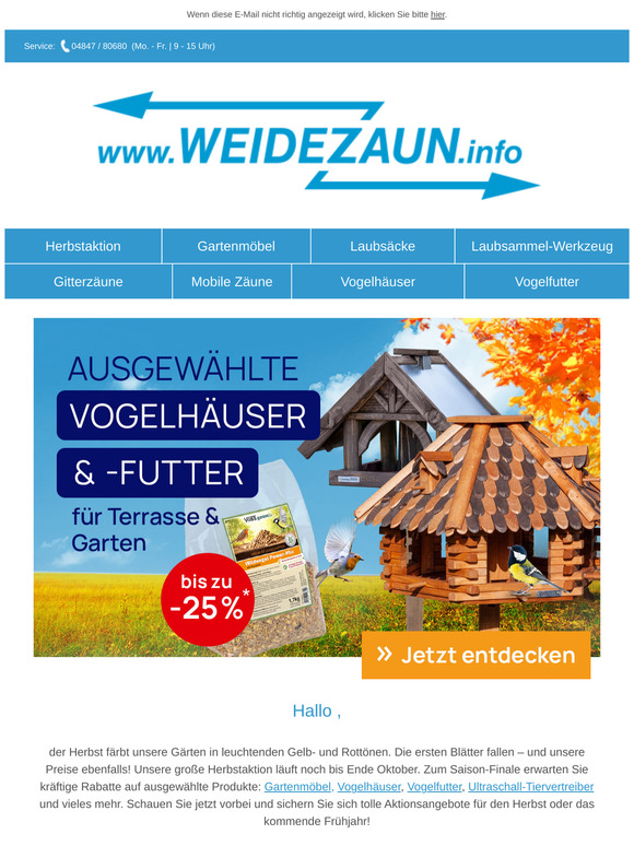 🎉Garten Herbst-Aktion