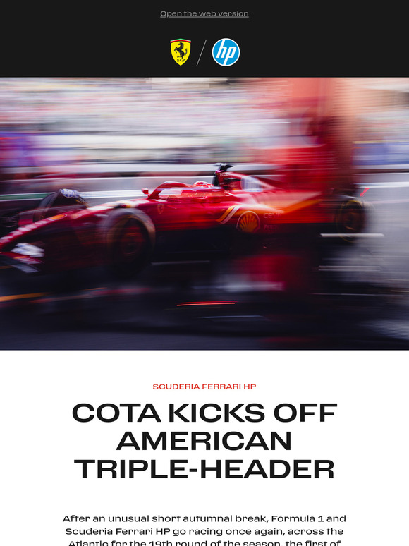 COTA kicks off American triple-header