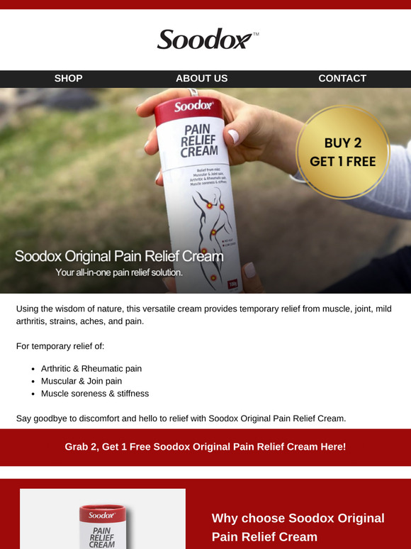 Save Big on Natural Pain Relief