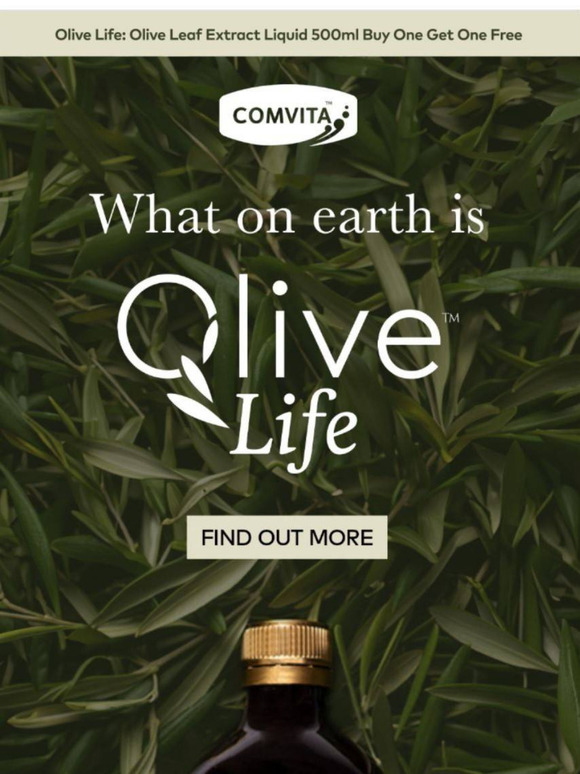 Discover the New Benefits of Olive Life: A Powerful Evolution from Olive Leaf!