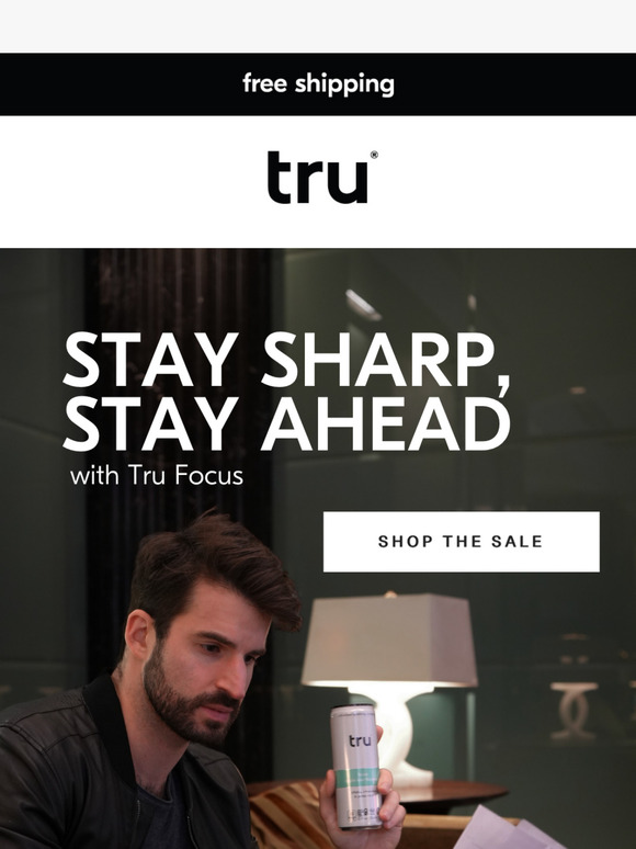 Get 25% Off and Upgrade Your Mornings with Tru Focus ⚡