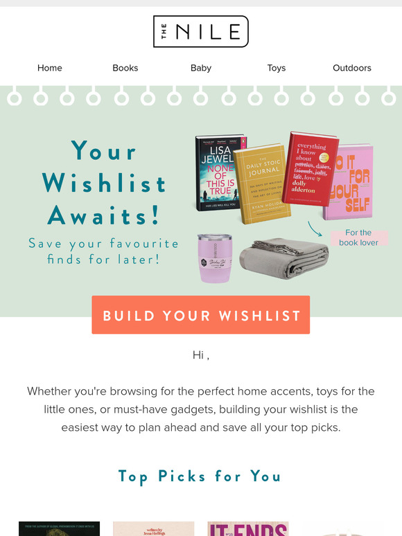 Build Your Wishlist – Save Your Faves for Later!