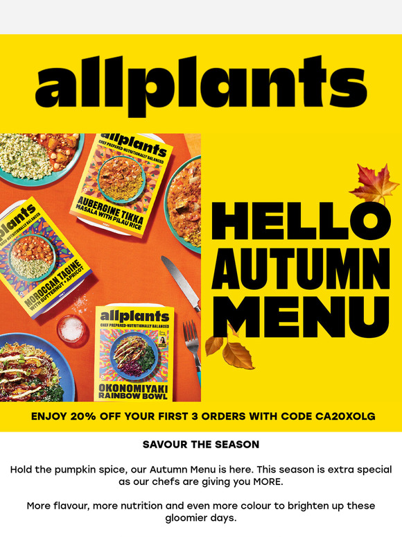 Plant Pal, upgrade your comfort food