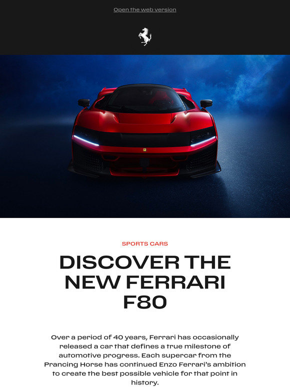 Discover the New Ferrari Supercar