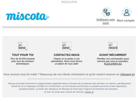 Nous avons sélectionné ces produits spécialement pour votre compagnon à fourrure 🔍